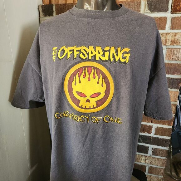 giant Other - Vintage THE OFFSPRING Conspiracy Of One T-Shirt Size XL Giant Y2K Punk 1990s